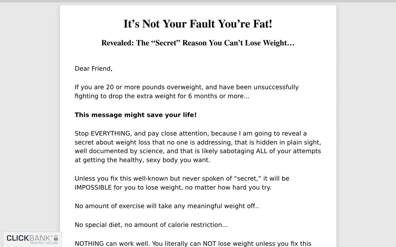 15 Minute Weight Loss