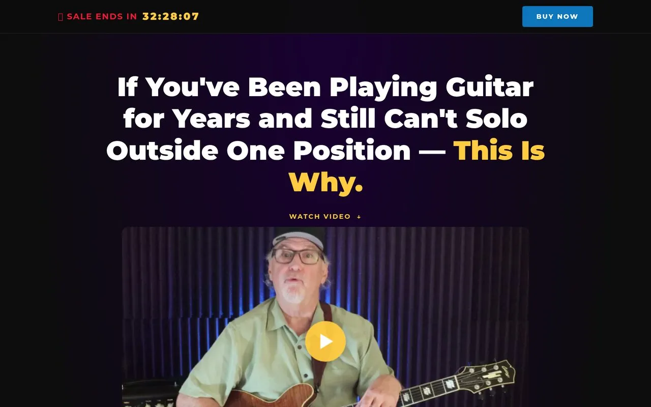 The Best Minor Pentatonic Course (Adam Loves Guitar)