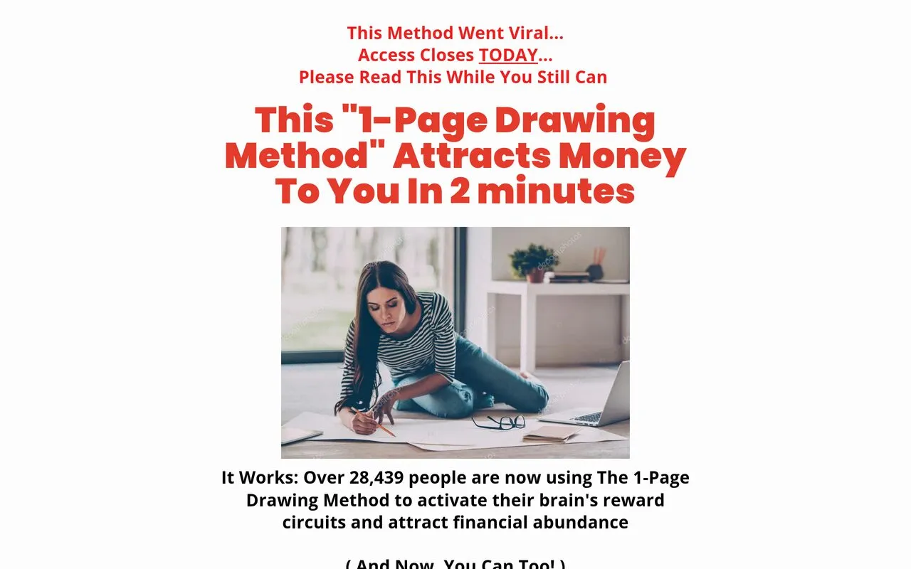 The 1-Page Drawing Method