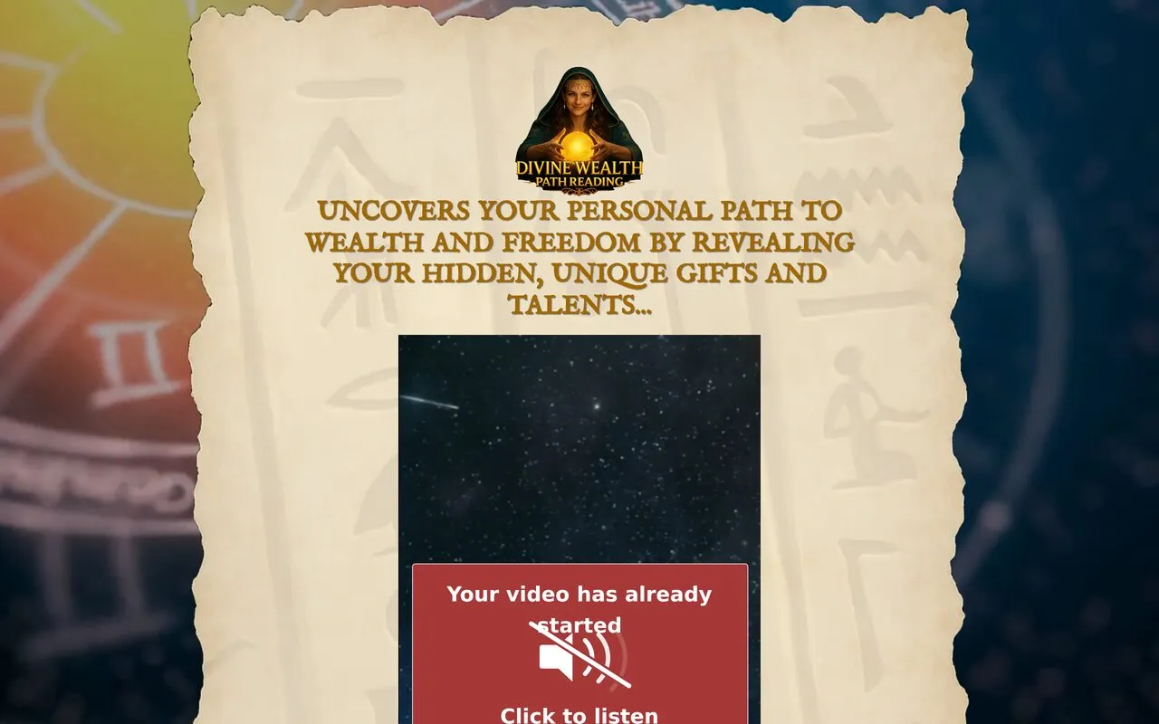 Divine Wealth Path Reading