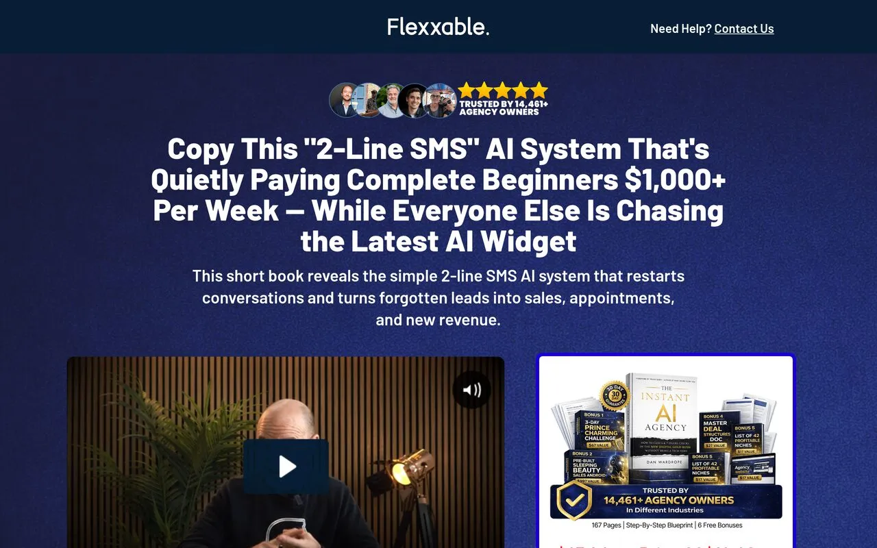 The 2-Line SMS AI System